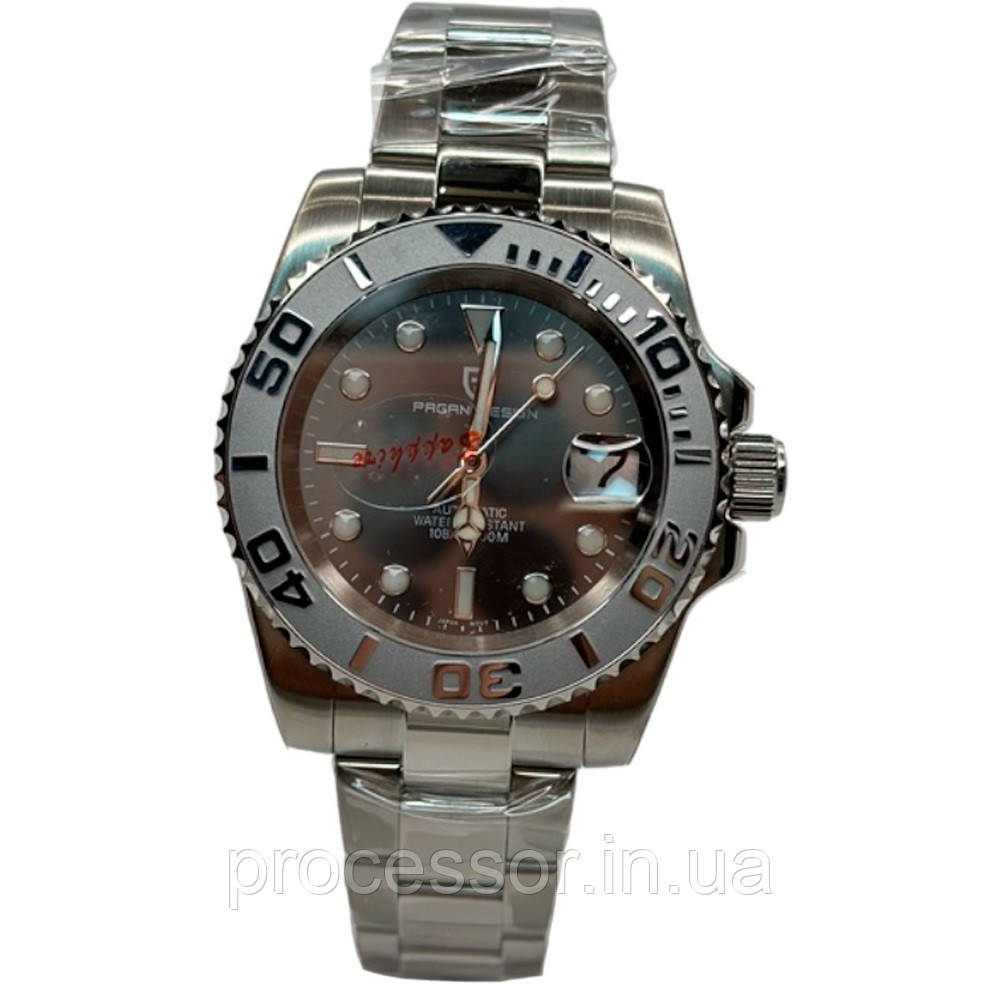 Pagani Design PD-1651 Black/Silver Механічний годинник, фото 1