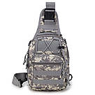 Тактична сумка нагрудна Dalley B428 військова сумка піксельна через плече 7L армійські сумки Dalley, фото 2