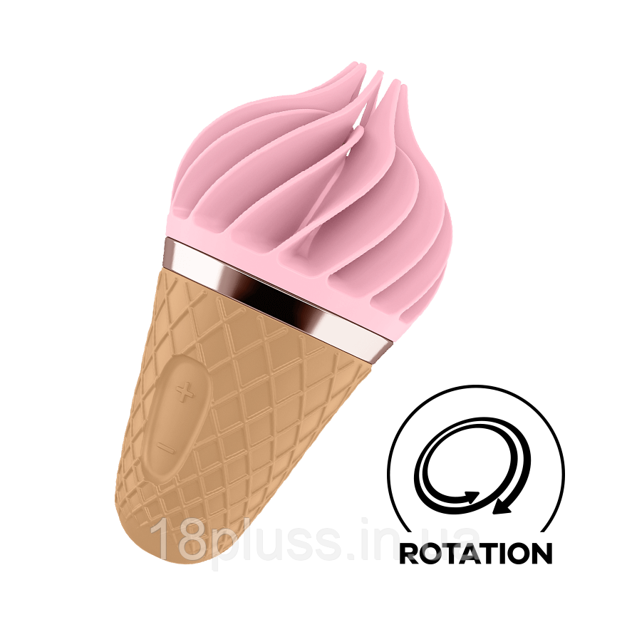 Кліторальний стимулятор Satisfyer Sweet Treat Pink/Brown – десерт, який дарує оргазм, фото 1
