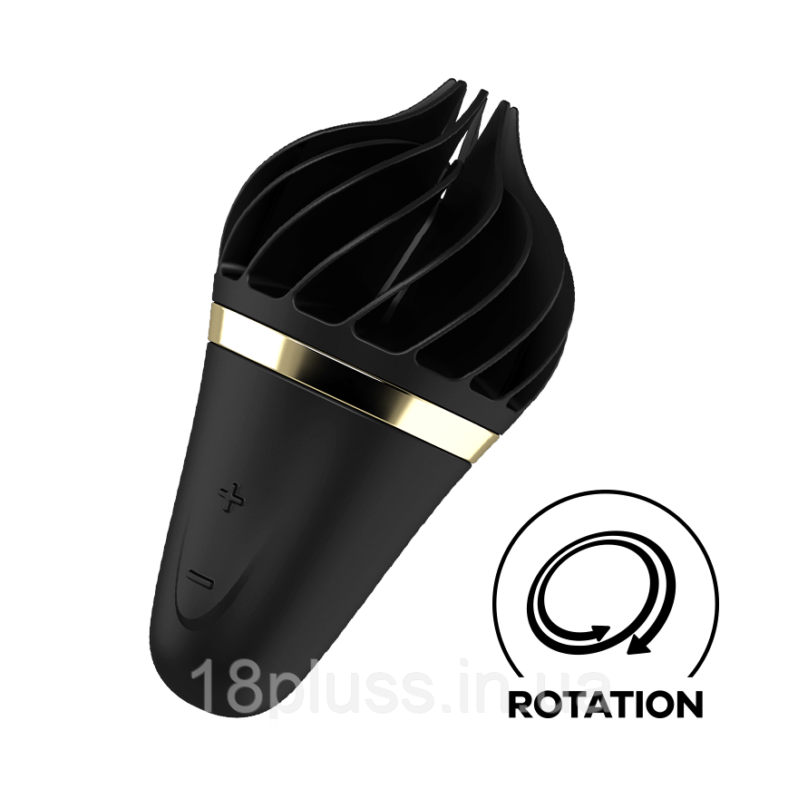 Кліторальний стимулятор Satisfyer Sweet Treat Black/Gold– десерт, який дарує оргазм, фото 1