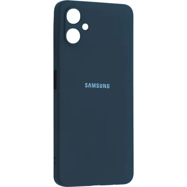 Чохол-накладка Infinity Silicone Case Full для Samsung A06 (A065) Navy Blue, фото 1