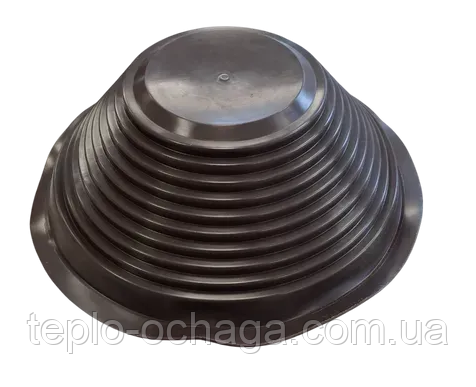 Кровільний прохід Майстер Flash прямий круглий коричневий (220-480 мм), фото 1