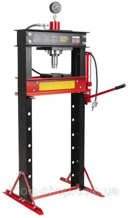 Гідравліческо-пневматичний прес подвійної дії 30 т REDATS H-380P, фото 1