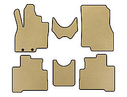 Килимки EVA (2 ряди, Бежевий) для Mitsubishi Grandis 2003-2011 рр