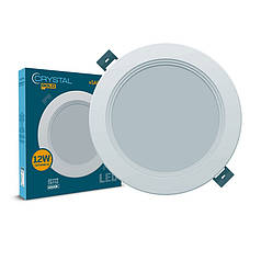 Точковий LED світильник вбудований Electrum GOLD SAPFIR M 12W 6500K DNL-027