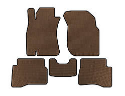 Килимки EVA (SD, Коричневий) для Nissan Almera N16 2000-2006 рр
