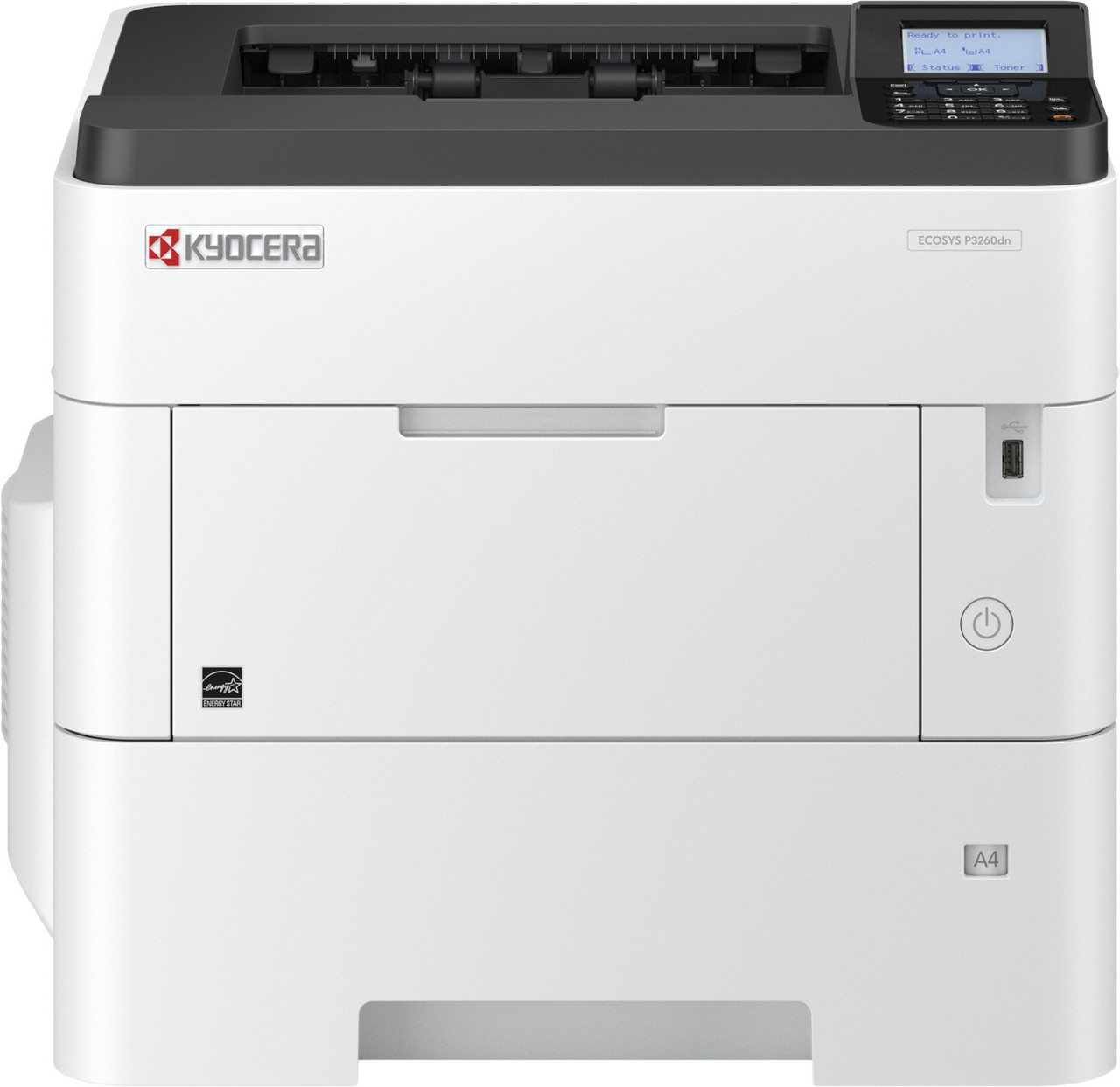Принтер Kyocera ECOSYS P3260dn (1102WD3NL0) Лазерний монохром/А4/1200x1200dpi/60 стор/хв/USB, Ethernet/Дуплекс, фото 1