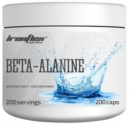 Бета аланін в капсулах IronFlex Beta-Alanine 200 капс, фото 1