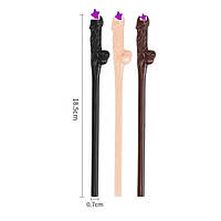 Коктейльні трубочки, еротичні соломинки Original Willy Straws 9 шт