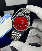 Наручные часы Casio MTP-B145 Silver/Red