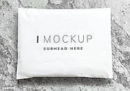 Кур'єрські поліетиленові пакети А6 білі 12.5х19 см Бандерольний пакет з логотипом, фото 8