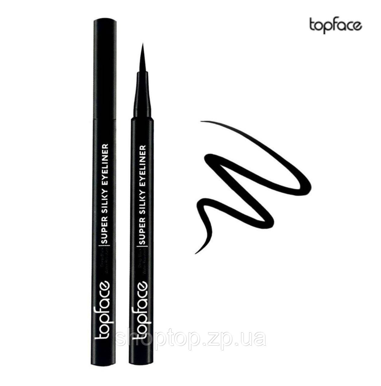 Підводка-фломастер Topface Super Silky Eyeliner, фото 1