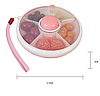 Ланчбокс на 5 відділень кухонний Kids Large Snack Spinner, фото 8