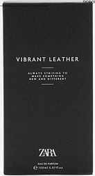 Zara Vibrant Leather  150 ML  парфумерна вода індивідуальна упаковка (оригінал оригінал Іспанія)