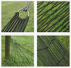 Сітчастий гамак Supretto, Темно-зелений (Арт. 5995), фото 3