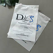 Зіп пакет слайдер 35x45 см матовий із замком Пакети слайдери з вашим логотипом, фото 5