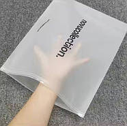 Зіп пакет слайдер 35x45 см матовий із замком Пакети слайдери з вашим логотипом, фото 8