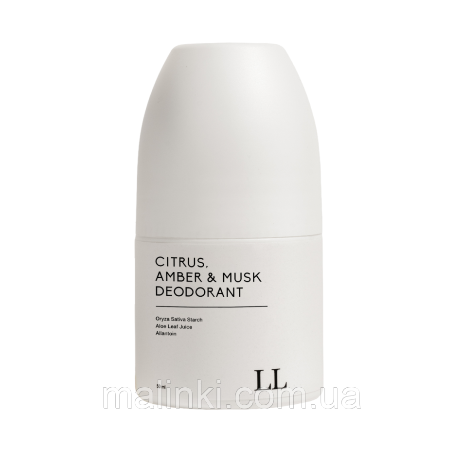 Love&Loss Роликовий дезодорант CITRUS, AMBER & MUSK DEODORANT, фото 1