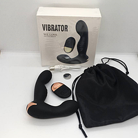 Вибратор для вагины и клетора с пультом, Вибратор для двойной стимуляции от USB, Интимные игрушки