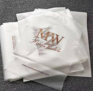 Пакет зі слайдером 40x60 см (матовий) із замком Великі пакети із замком бігунком Брендування продукції, фото 3