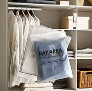 Пакет зі слайдером 40x60 см (матовий) із замком Великі пакети із замком бігунком Брендування продукції, фото 5