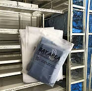 Пакет зі слайдером 40x60 см (матовий) із замком Великі пакети із замком бігунком Брендування продукції, фото 8