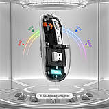 Миша бездротова BT Recharge Transparent Mouse 501 Bluetooth 5.2 2.4G, фото 7