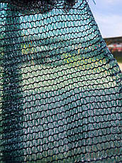 Сітка для затінення, захисна ширина 4м затемнення 65% маскувальна Чехія, фото 4