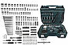 Набір інструментів GUT MECHANIC 216 шт — тріскачки, головки, біти, ключі, викрутки GM01216, фото 3