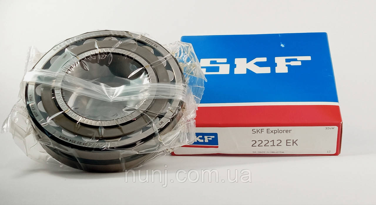 Підшипник 22212EK SKF (153512) розміри: 60*110*28 роликовий радіальний, фото 1