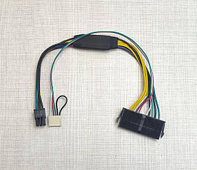 Перехідник живлення ATX 24pin → 6pin для HP 600 G1, 800 G1, 800 G2 довжина 30 см