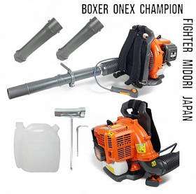 Бензиновий садовий повітродув-пилосос 2 в 1 1250 Вт 45 л Midori Japan MJ-692 повітродувка для збирання листя