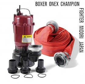 Фекальний насос 3950 Вт зі шлангом 2" 20 м Onex OX-7792 насос для бруду занурювальний насос для брудної води побутові насоси