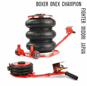 Пневматичний підкатний домкрат 5 т 150-400 мм Midori Japan MJ-449 вакуумний автопідйомник пневмодомкрат