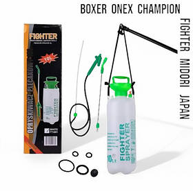 Пневматичний наплічний обприскувач 10 л Fighter FT-681 садовий ручний обприскувач розпилювач для саду