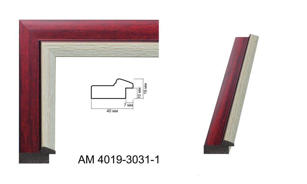 Пластиковий багет для рам AM4019-3031-1, фото 1