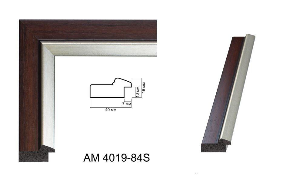 Пластиковий багет для рам AM4019-84S, фото 1