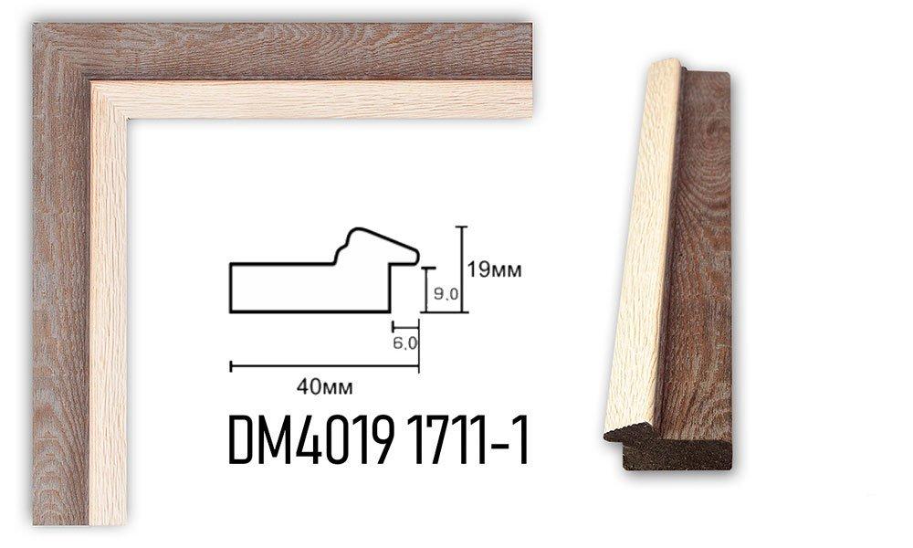 Пластиковий багет для рам DM4019-1711-1, фото 1