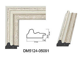 Пластиковий багет для рам DM5124-05091
