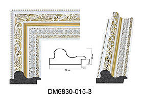 Пластиковий багет для рам DM6830-015-3