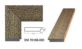 Пластиковий багет для рам DM7616B-090