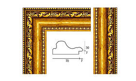 Пластиковий багет для рам LF49A-090
