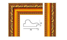 Пластиковий багет для рам LF49A-1162