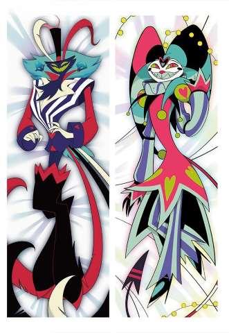 Дакімакура 150х50 см Асмодей і Фіззароллі Адський бос Подушка з наволочкою обнімашка двухсторння, фото 1