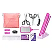 Набір перукаря дитячий (плойка, на батарейках, сумка-чохол, гребінець, аксесуари) QY 016, фото 2