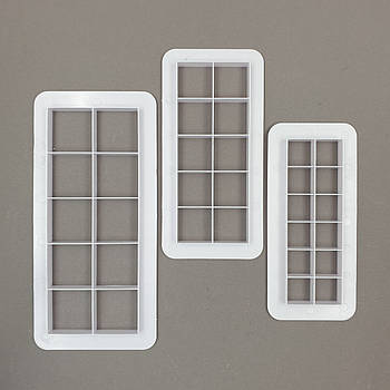 Набір вирубок Квадрати — 3 шт.