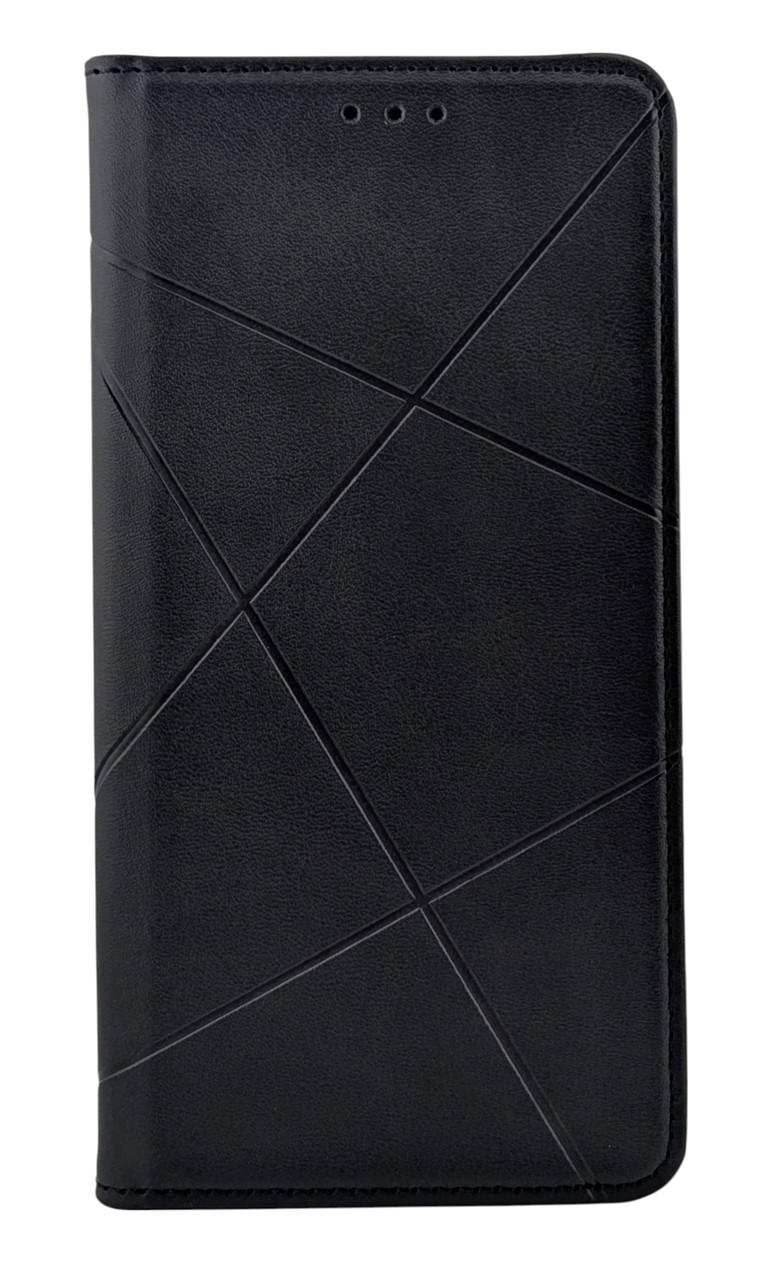 Чохол книжка Business Leather для Samsung Galaxy A55 5G / A556 на магніті з підставкою чорний - фото 1 - id-p2673971207