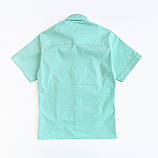 Сорочка для хлопчика м'ятна на кнопках Смайл Тайм SmileTime Touch, фото 3