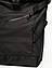 Рюкзак для ноутбука міський роллтоп чоловічий жіночий сумка SA чорний, фото 6