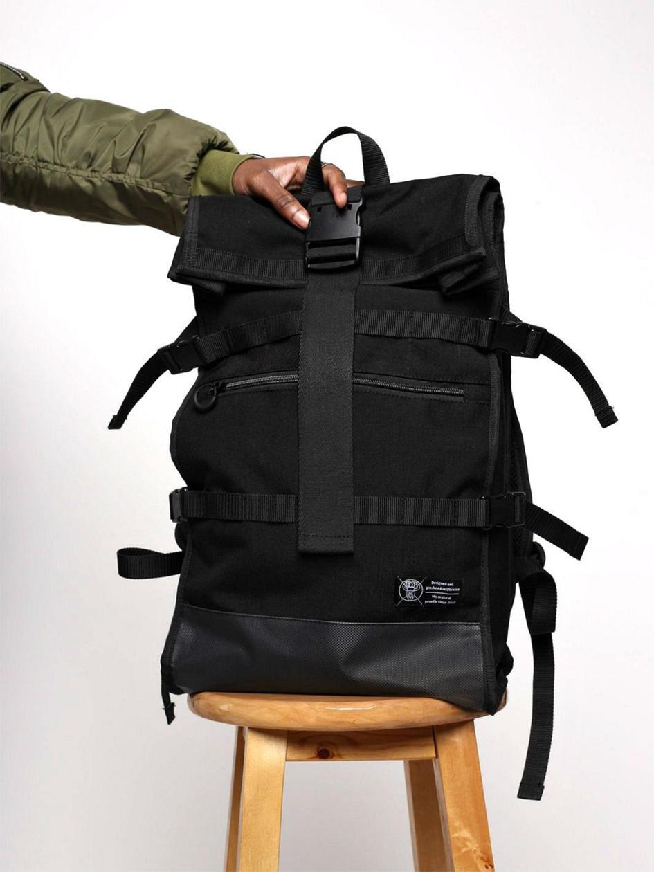 Рюкзак для ноутбука міський роллтоп чоловічий жіночий сумка Акума, фото 1